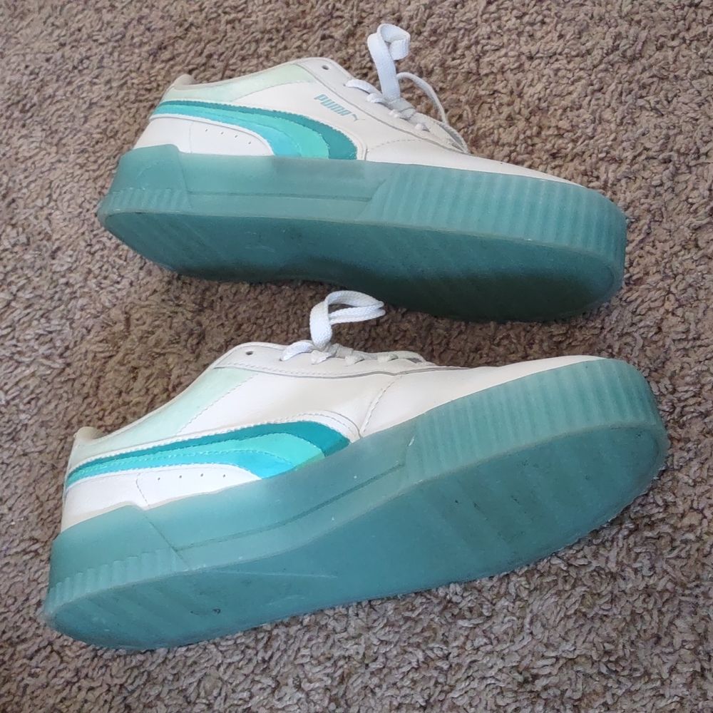 Custom Hand Painted Pumas View 2